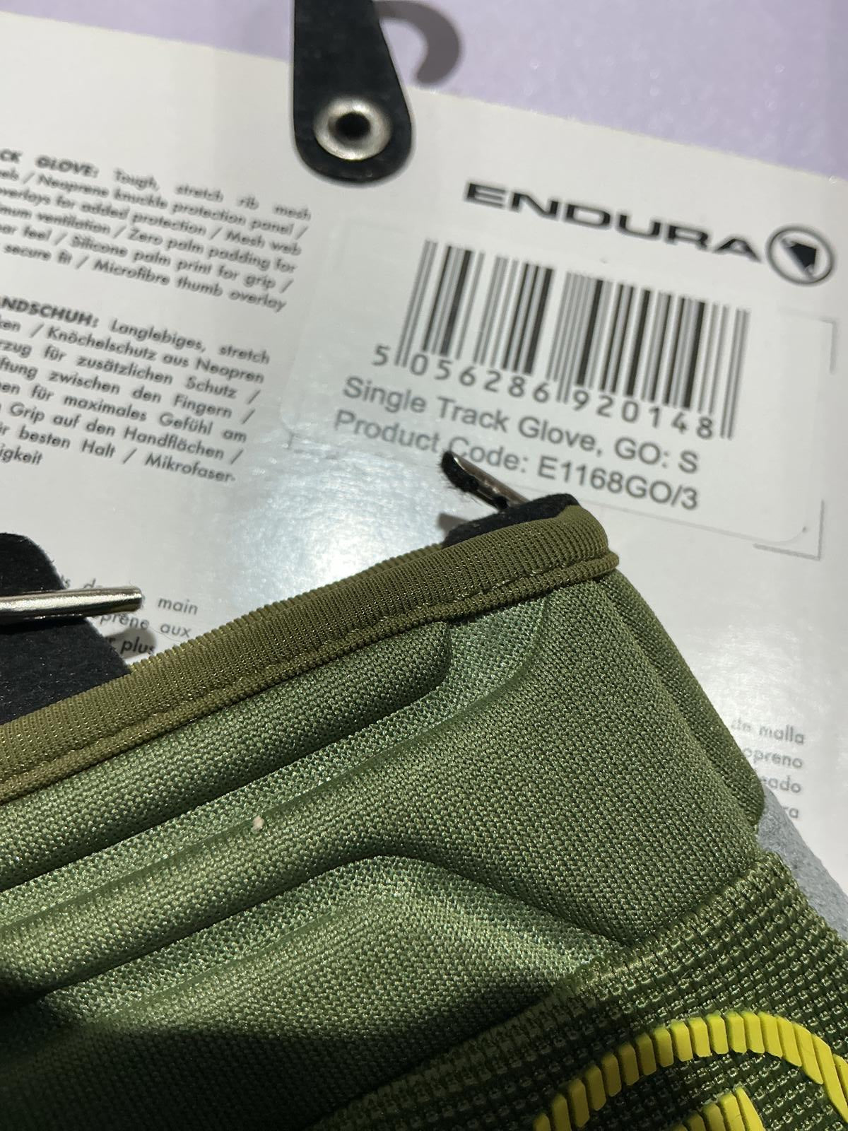 Endura MTB Singletrack Gloves Size Small