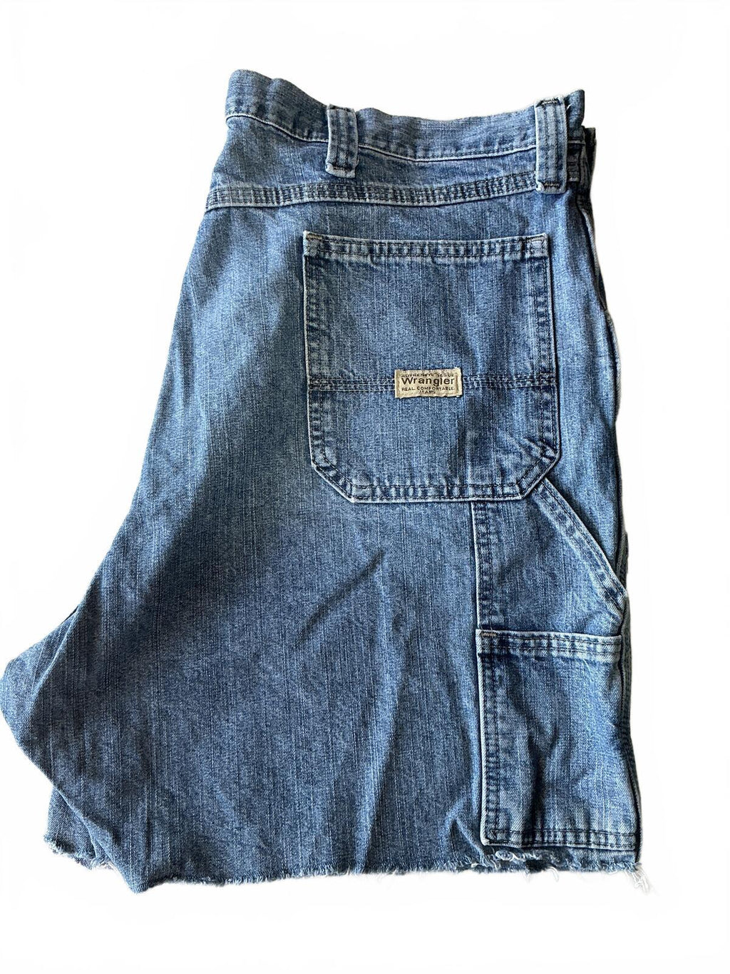 Wrangler Denim Carpenter Shorts Size Waist 40 in. Casual Workwear