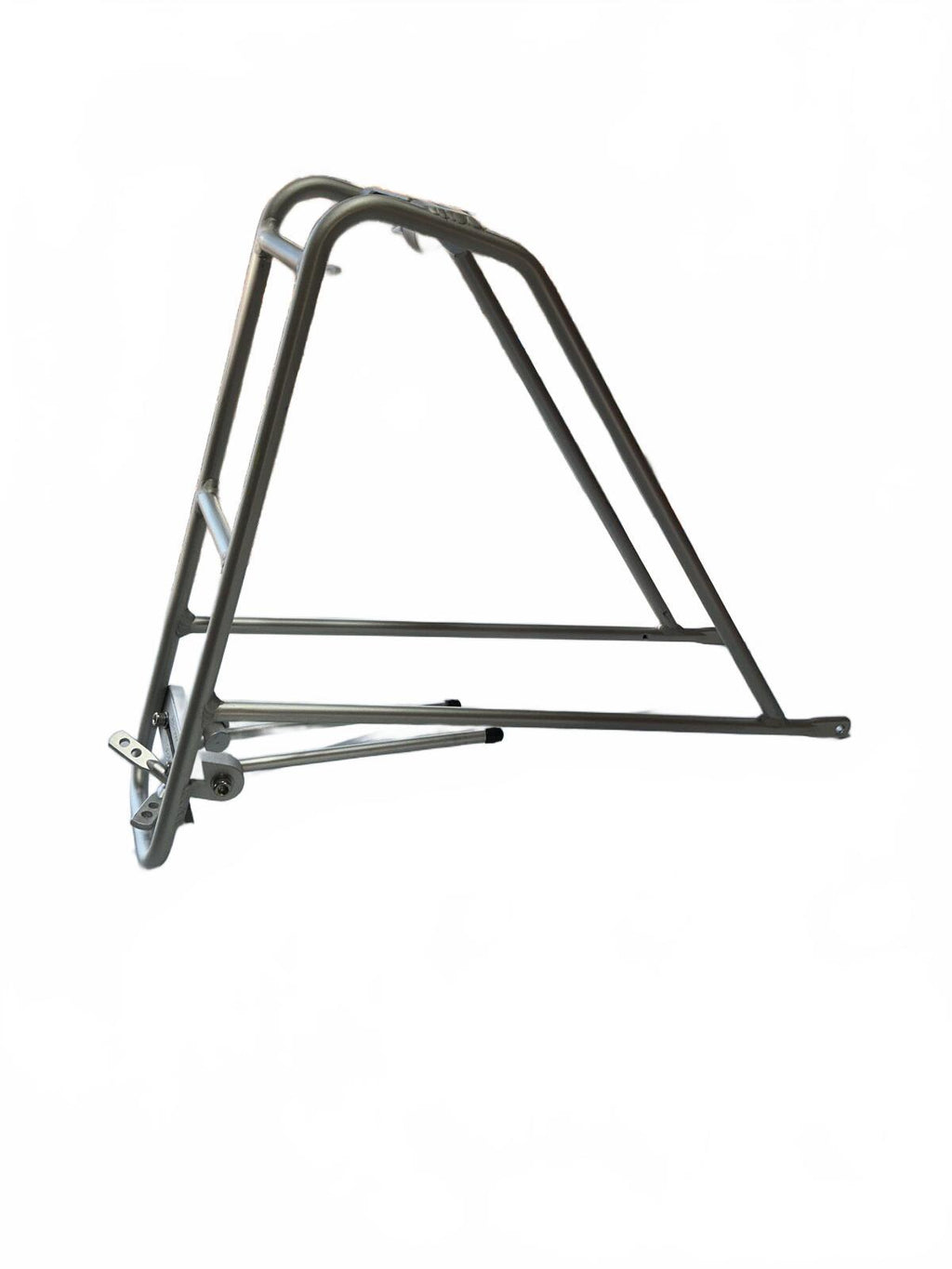 Tortes Silver Bicycle Rear Rack Carrier - Durable Lightweight Metal Max 25 kg