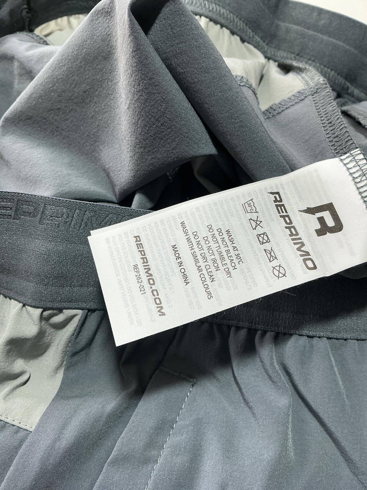 Reprimo Men's Grey Sports Shorts Flight Series Size Large Comfortable Athletic
