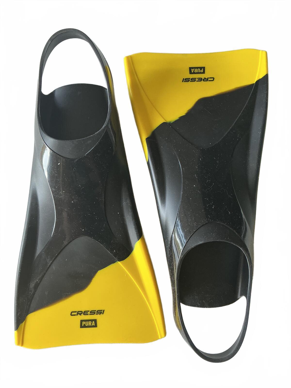 Cressi Pura Large Swim Fins Size 9.5-11.5 UK 43-45 Snorkelling Diving