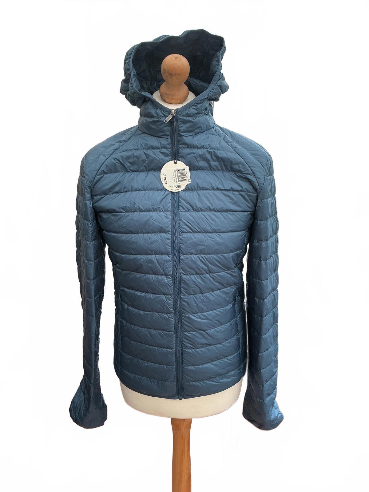 Jott Nico Microlight Packable Hooded Down Jacket Size Regular Small