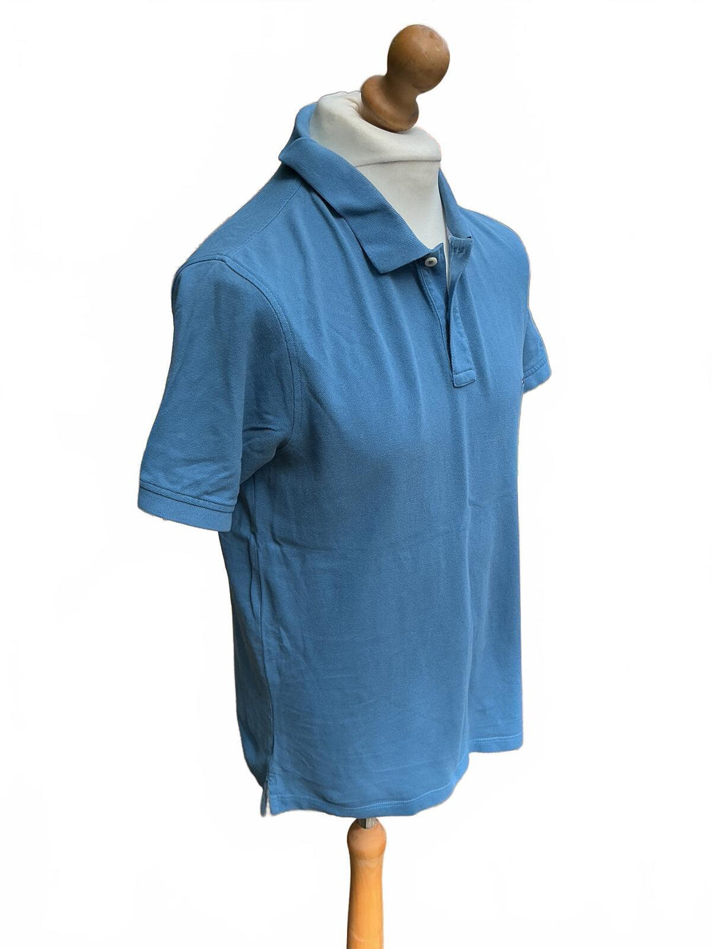 Tommy Hilfiger Blue Polo Shirt Size Slim Xl Classic Casual Style