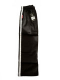 Bytomic Black Contact Pants with White Stripes - Size 150/2
