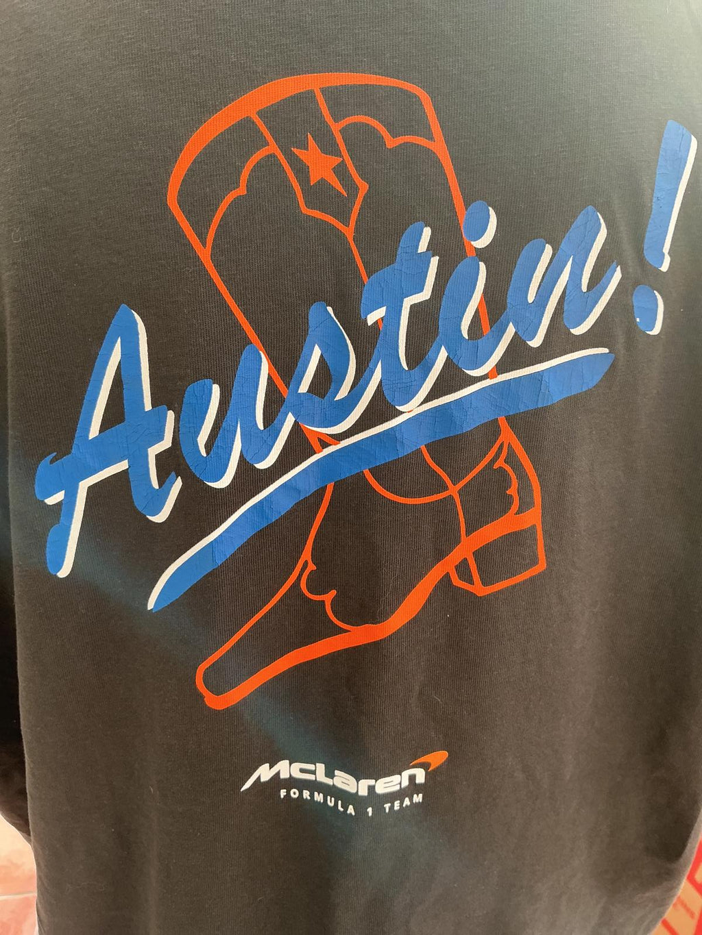 McLaren Austin Graphic T-Shirt Size XXL