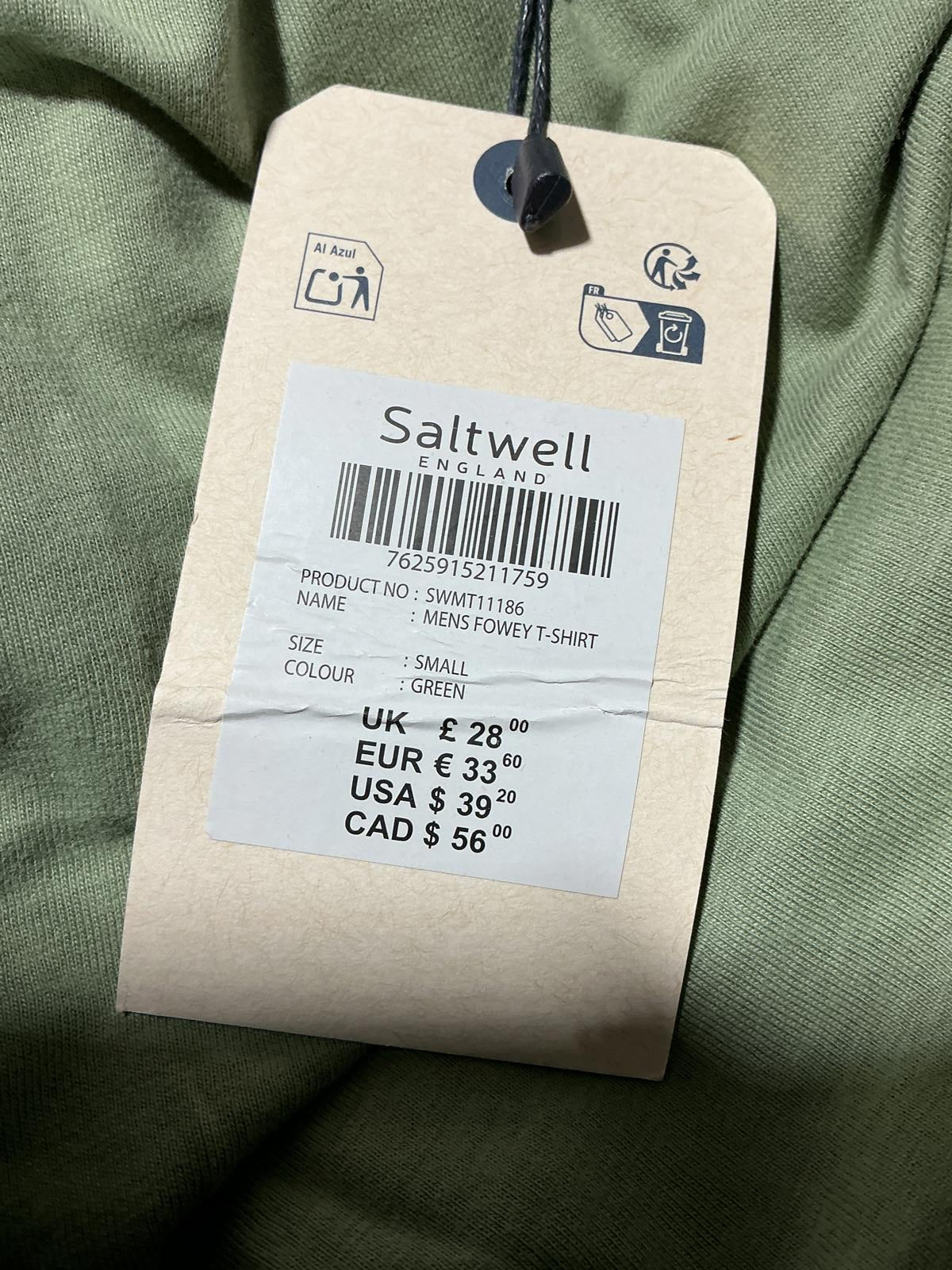 Saltwell Keep Exploring T-Shirt Size Small