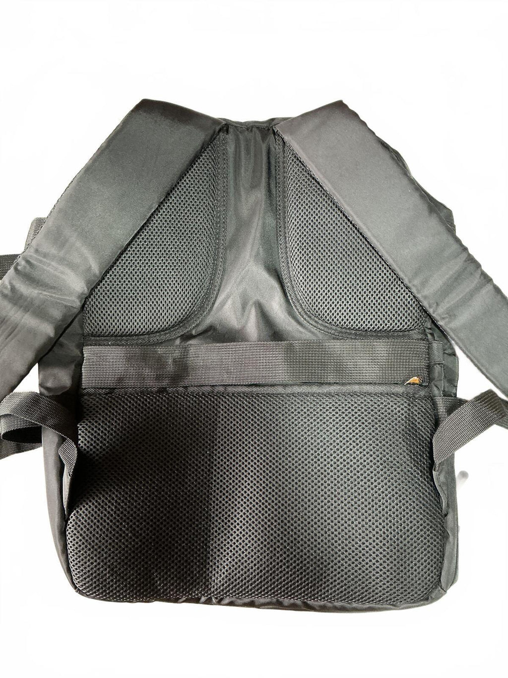 Large Black Nylon Travel Backpack Rucksack Laptop Daypack Adjustable 40*30*20