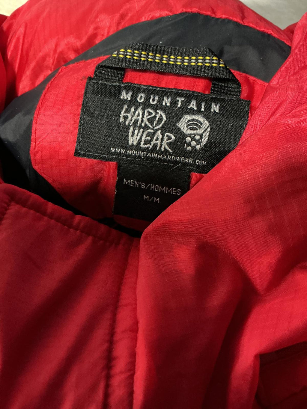 Mountain Hardwear Red Insulated Hiking Jacket