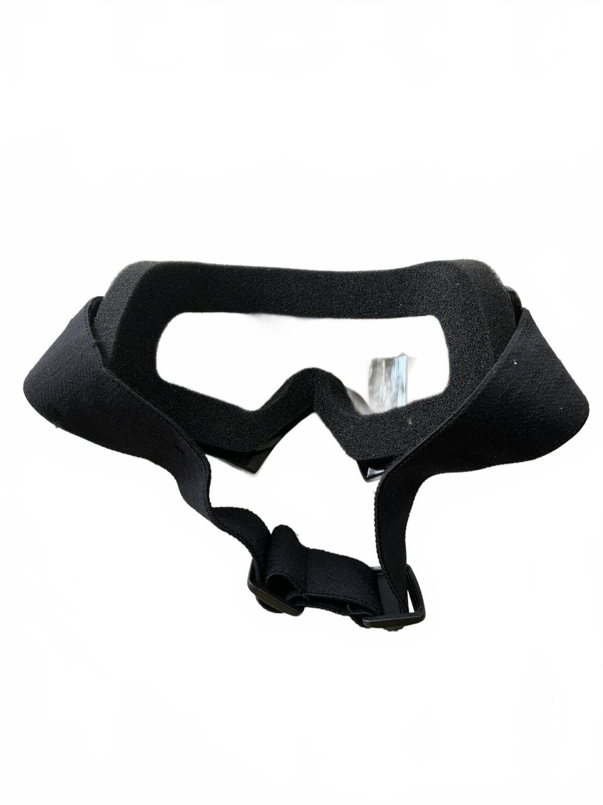 Black Adjustable Motorcycle\Ski Goggles with Reflective Lens One Size