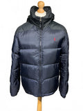 Polo Ralph Lauren Men's Navy Blue Puffer Jacket with Hood