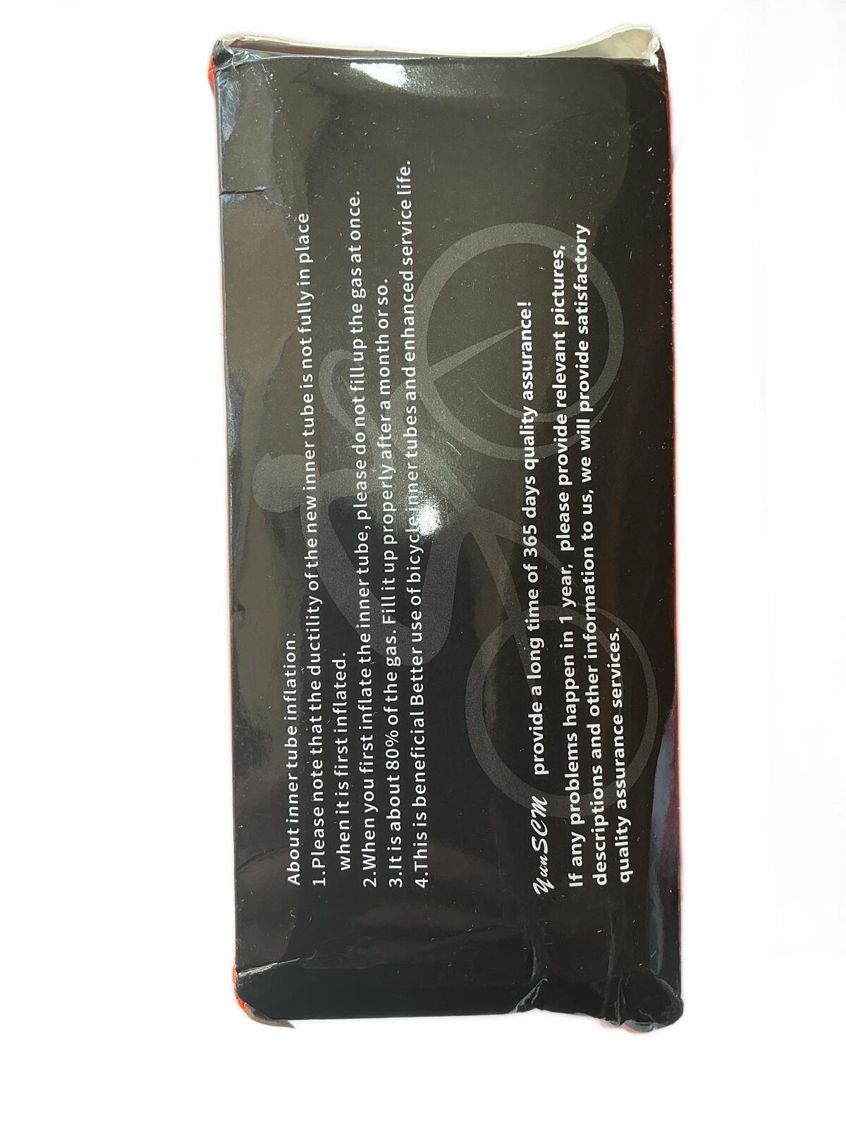 YauSEM Heavy Duty Butyl Rubber Bicycle Inner Tube 20x4.0/4.5 AV