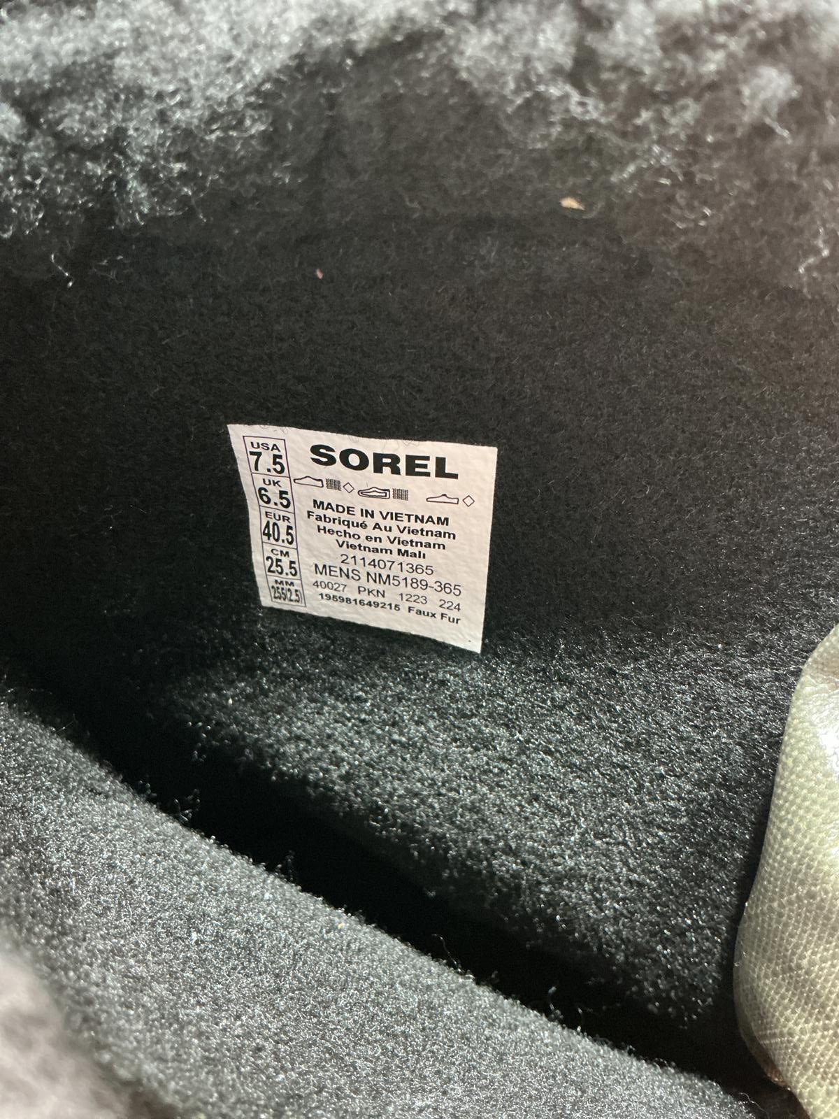 Sorel Winter Boots Size 6.5 Waterproof Insulated Snow Boots Warm