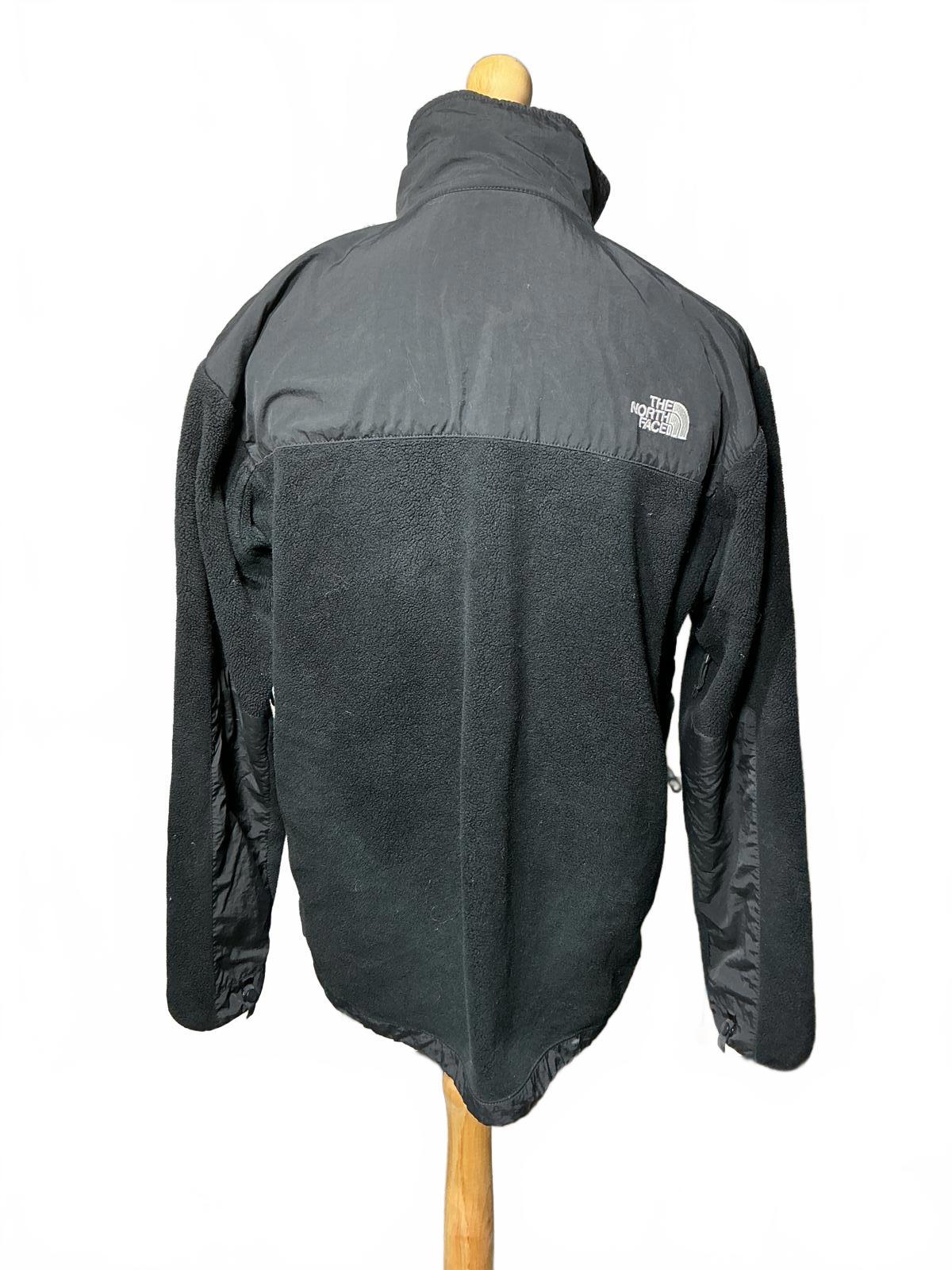 The North Face Men's Black Fleece Jacket with Zip Pockets
