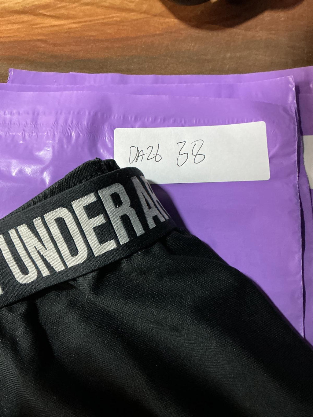 Under Armour Ladies Black Athletic Shorts with Elastic Waistband