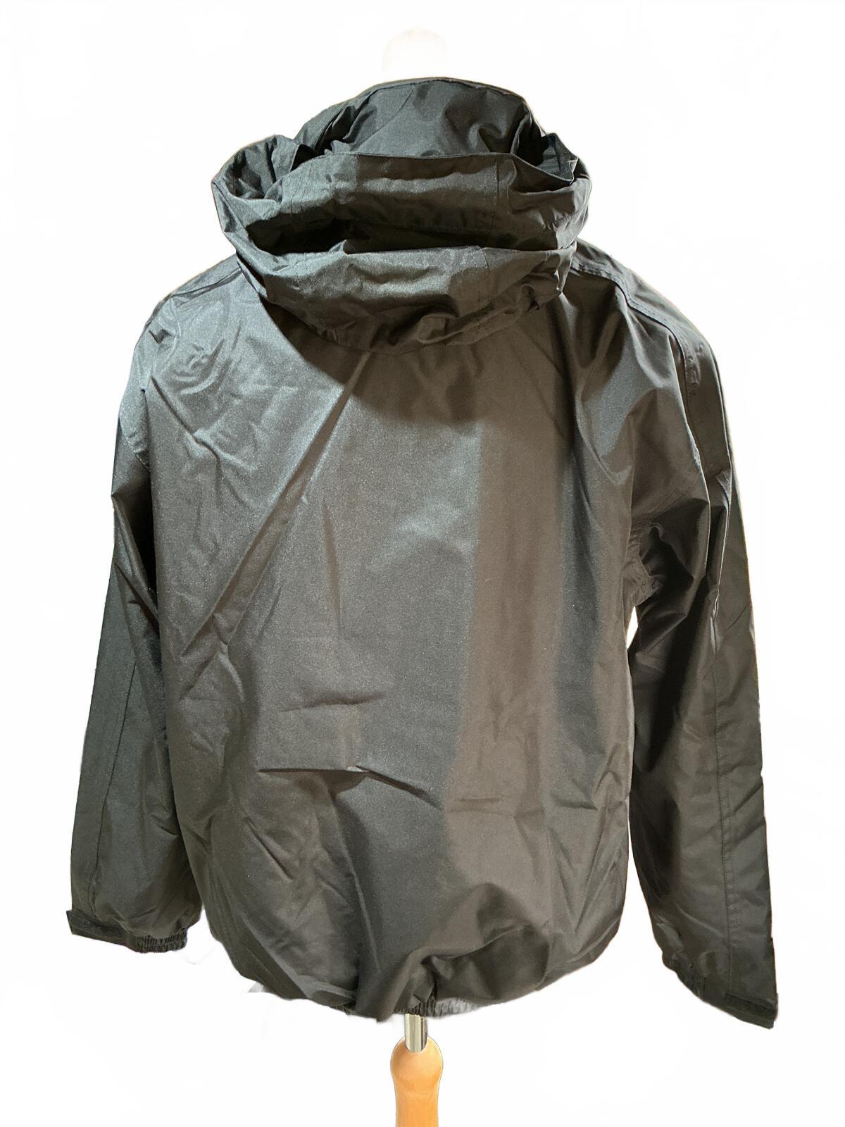 Result Black Waterproof Jacket Size Regular M Stylish Outdoor Workwear Coat