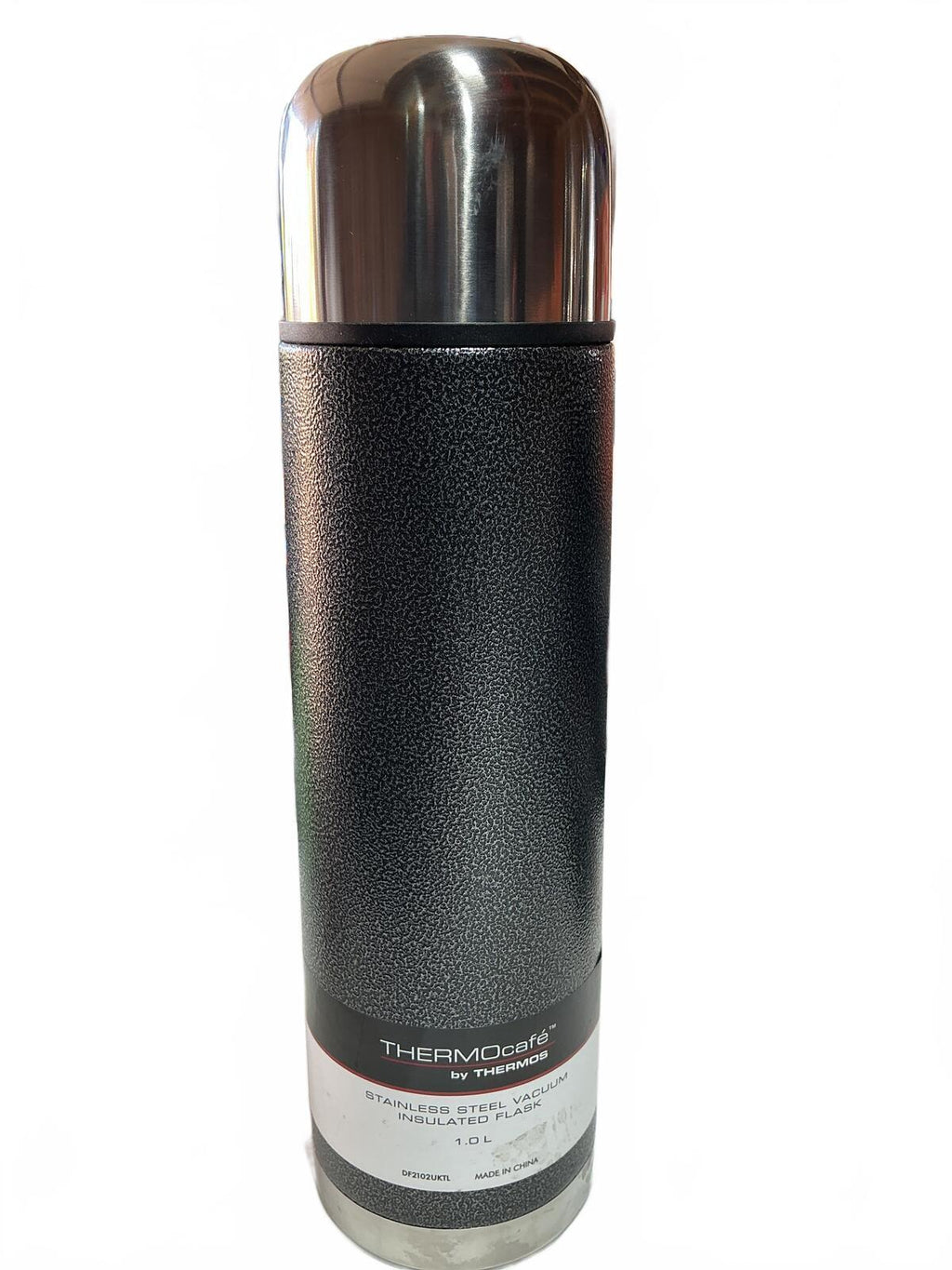 Thermos Thermocafe 1.0L Stainless Steel Vacuum Flask Bottle With Cup