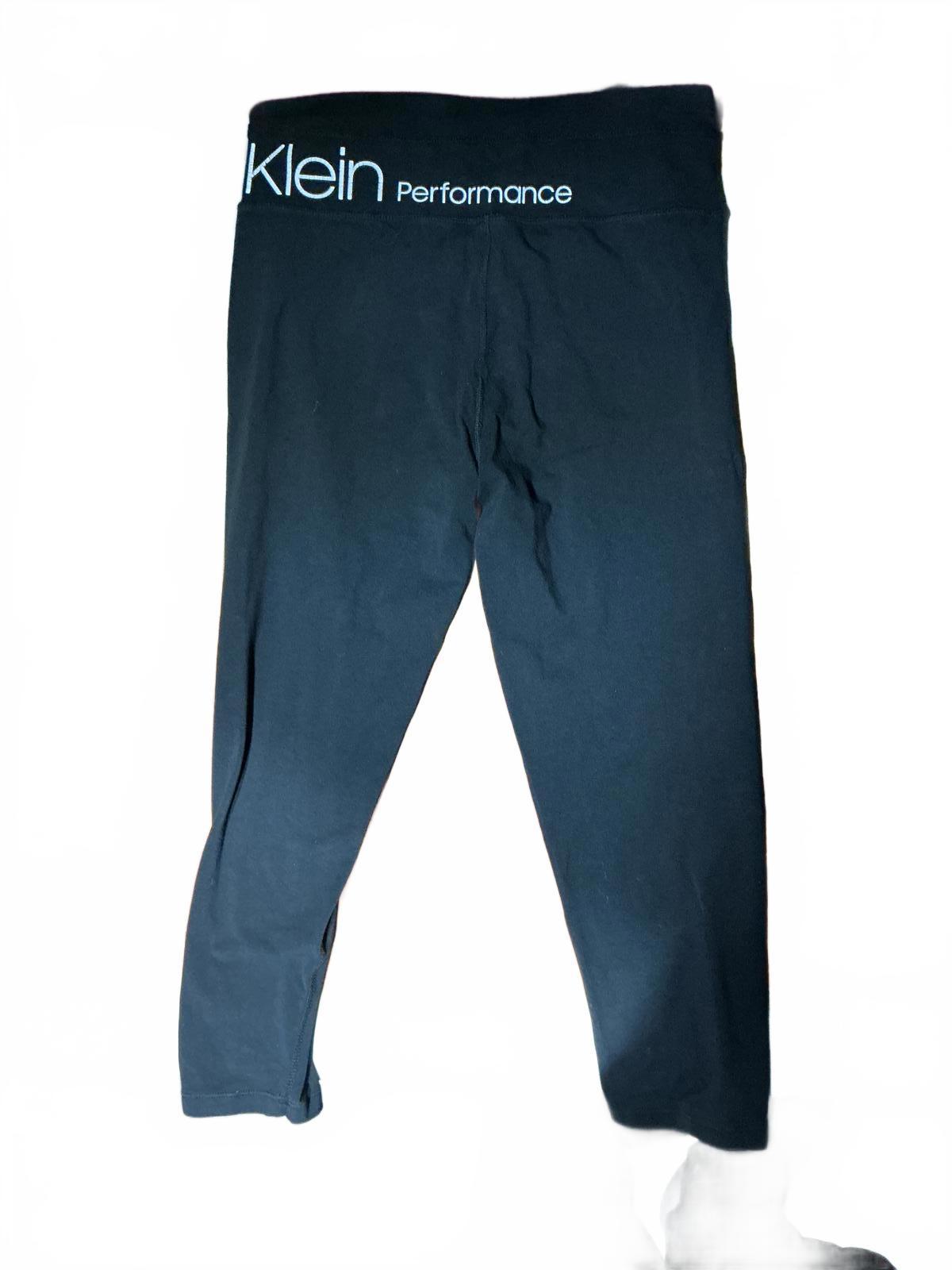 Calvin Klein Performance Black Leggings Size 8