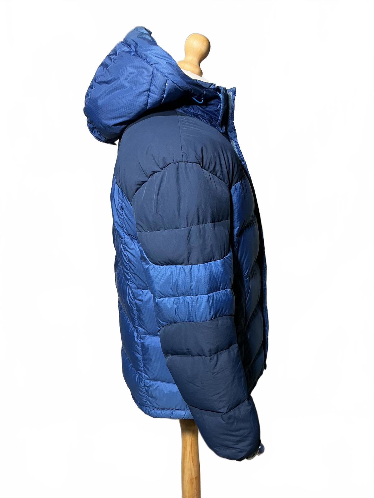 Columbia Men's Blue Hooded Puffer Jacket