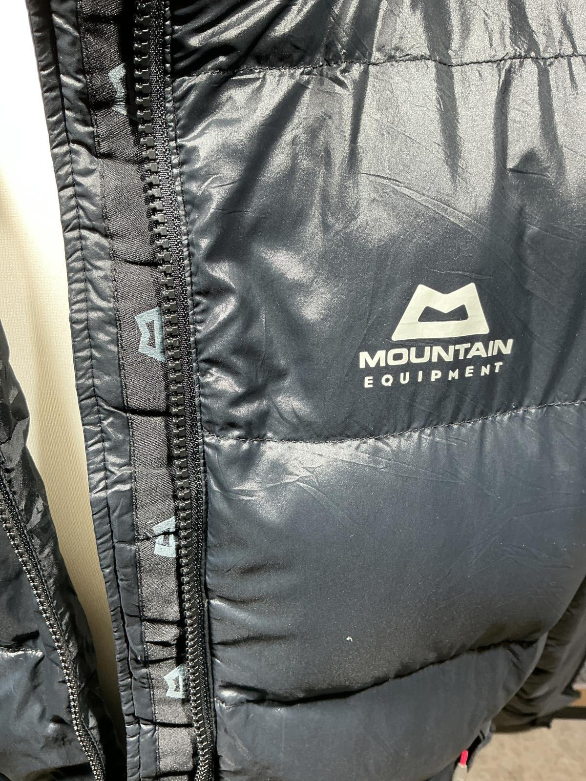 Mountain Equipment Men's Black Puffer Jacket with Hood