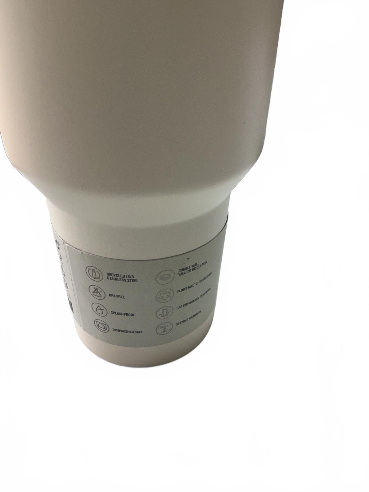 Stanley Quencher H2.0 Tumbler 40oz 1.18L Large Insulated Travel Mug Cream