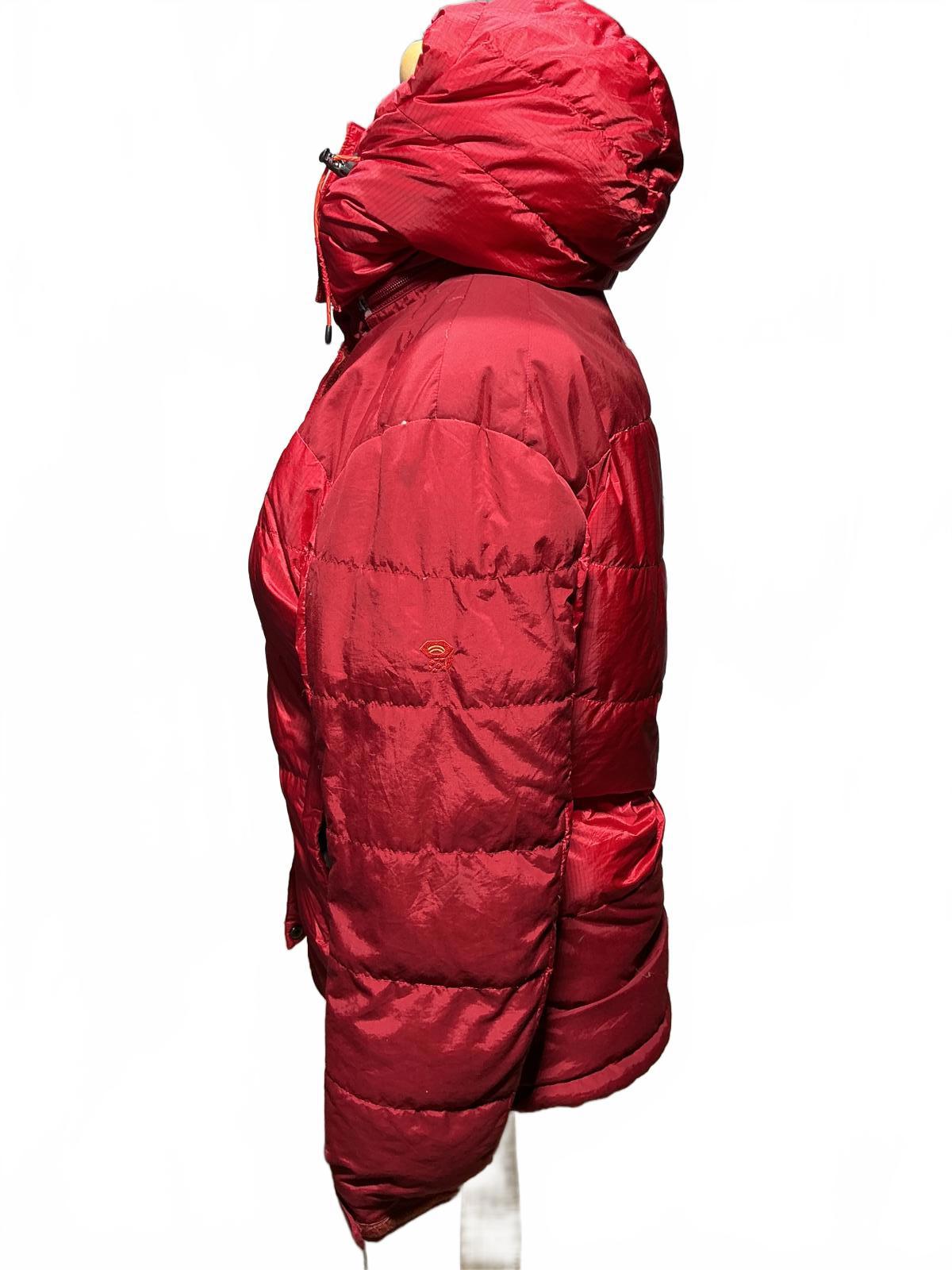 Mountain hardware Women's Red Puffer Jacket with Hood