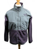 The North Face Men's Fleece Jacket Purple and Grey