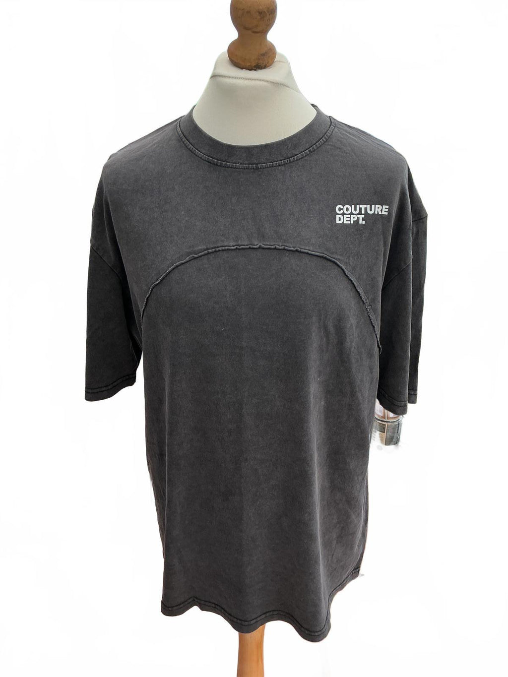 Couture Dept. Black Oversized T-Shirt Size Regular M