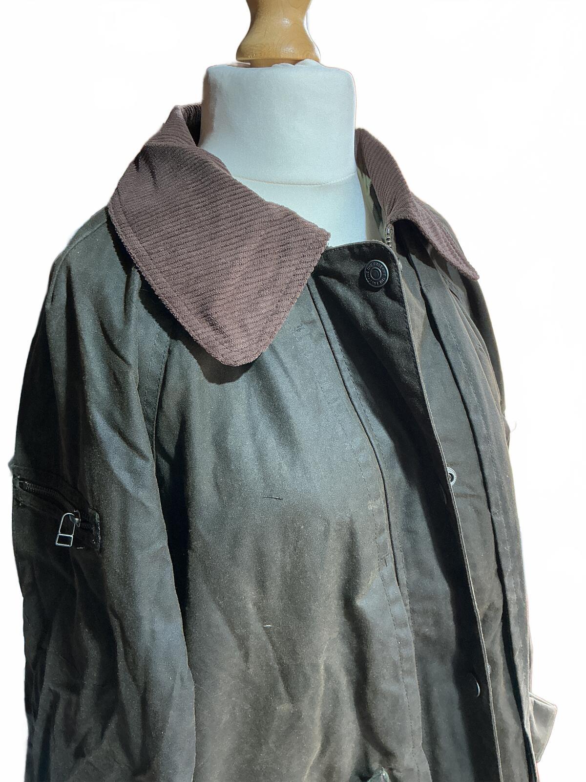 We the free Classic Waxed Cotton Long Coat Jacket Size Regular M Stylish