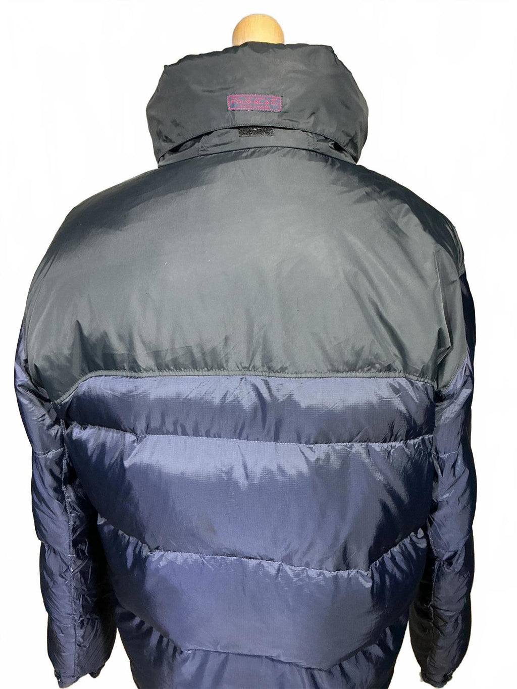 Polo Ralph Lauren Men's Navy Blue Puffer Jacket with Hood