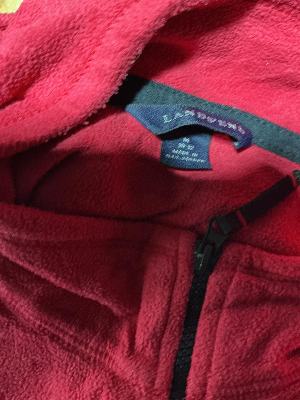 Mississippi Valley Realtors Red Women's Fleece Jacket Half Zip