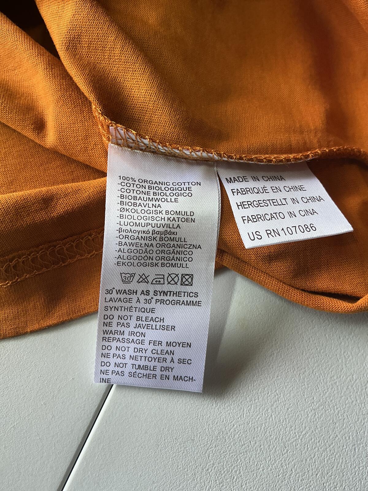 Paul Smith Men's T-Shirts Size XXL Yellow, Orange, Grey Cotton
