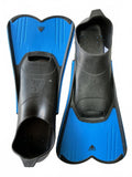 Cressi Rondine Light Swim Fins Flippers Size 45-46 UK 10-11 Blue Black