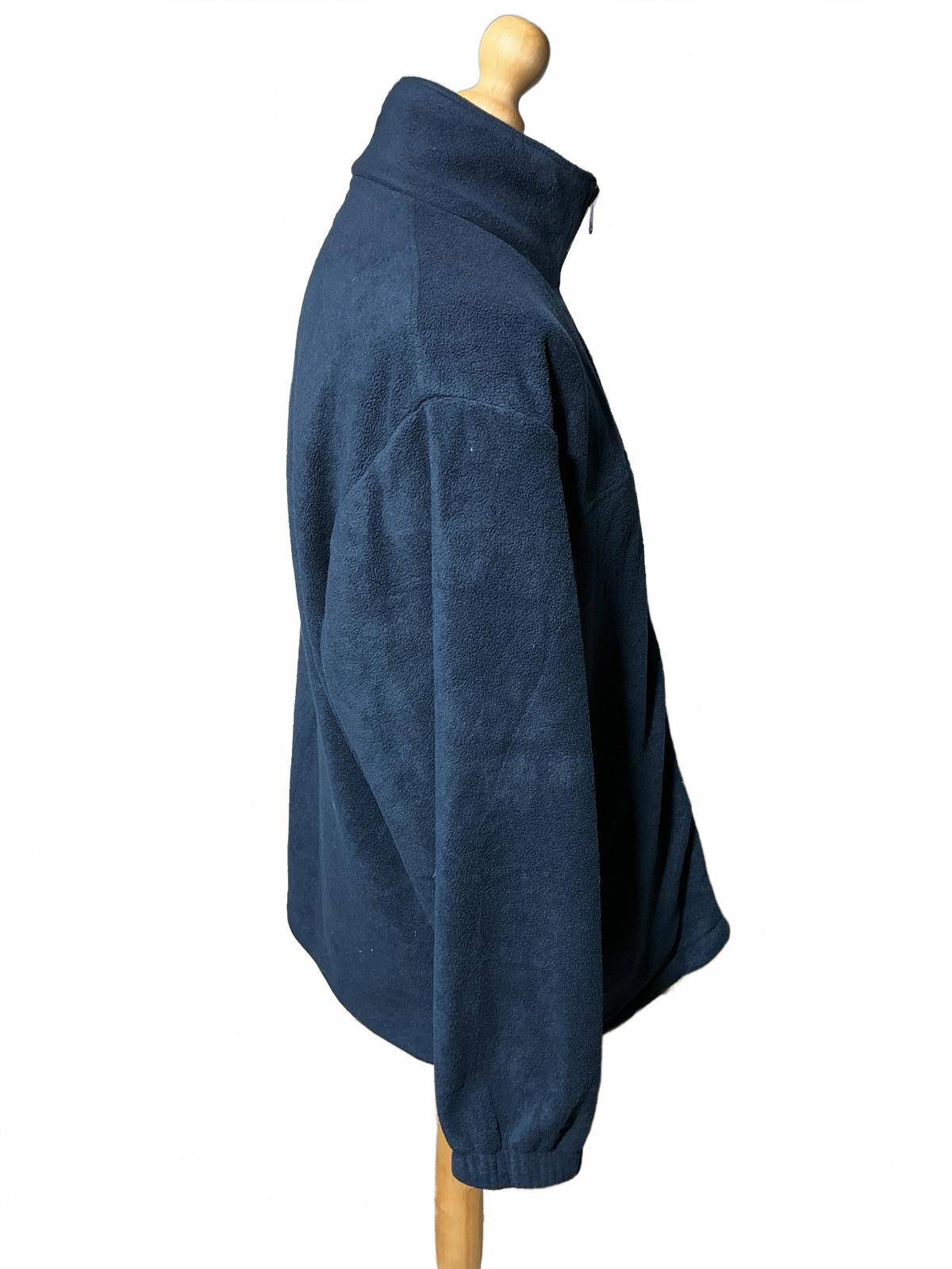 Patagonia Navy Blue Fleece Jacket Size Regular XL Warm Outdoor Casual