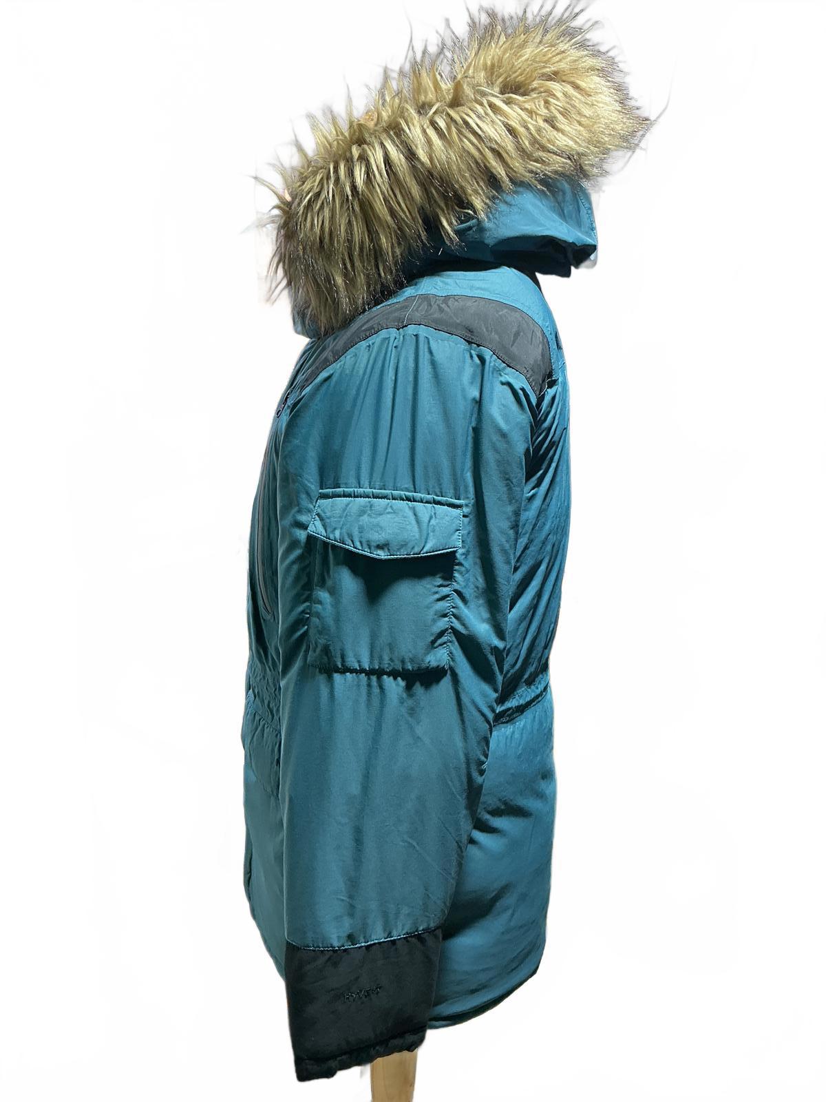 The North Face Men's Winter Parka with Faux Fur Hood