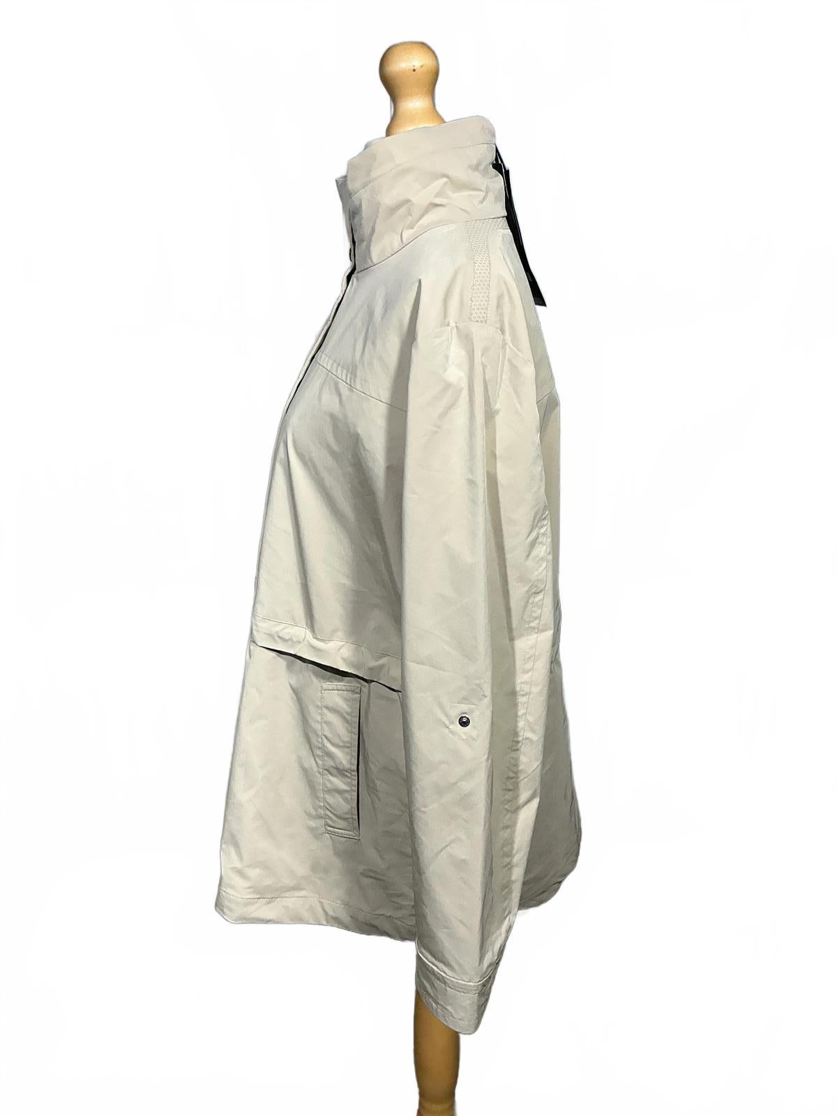 Geox Claudin Beige Women's Utility Jacket Size 14