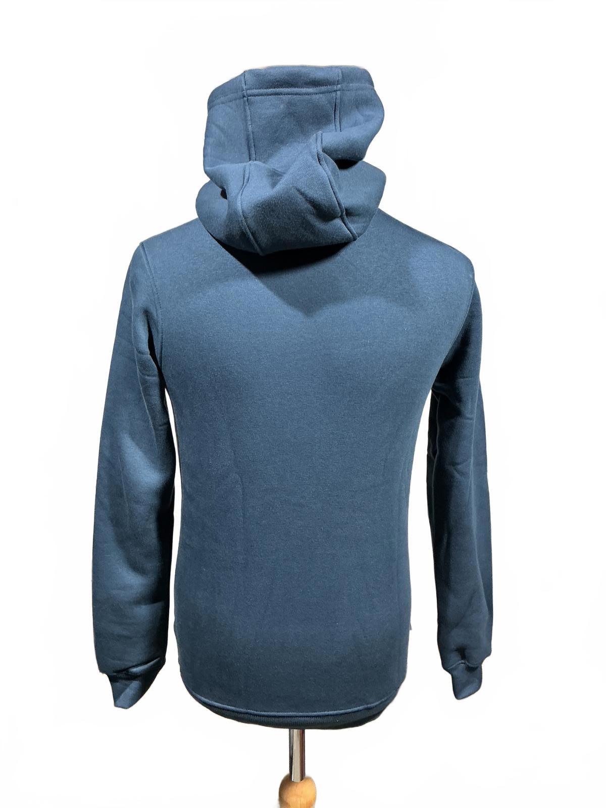 Gym King Fundamental Blue Hoodie Sweatshirt Size Small