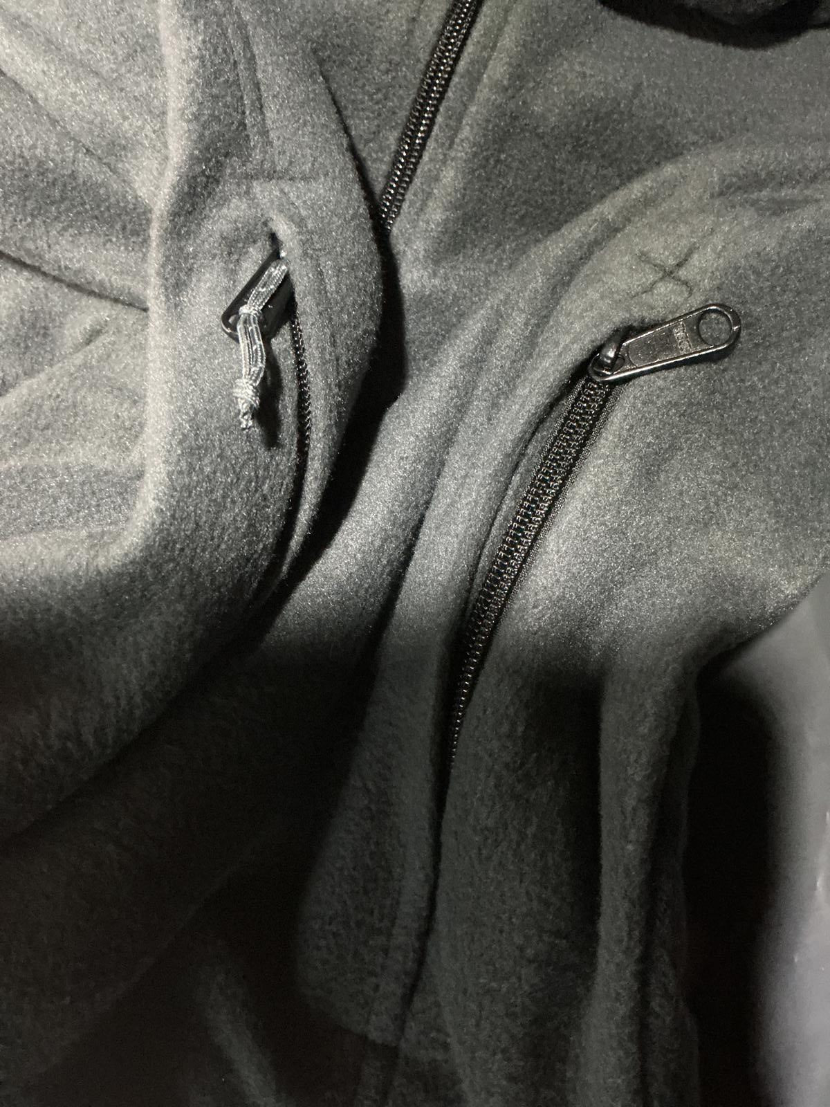 Columbia Men's Grey Fleece Jacket with Full Zip