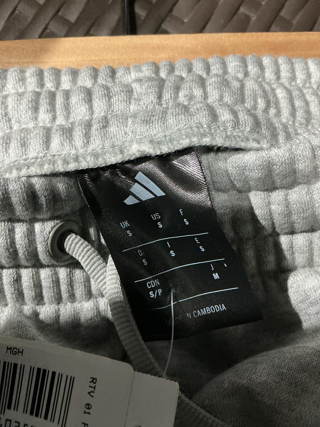 Adidas Grey Jogger Sweatpants Size Regular S