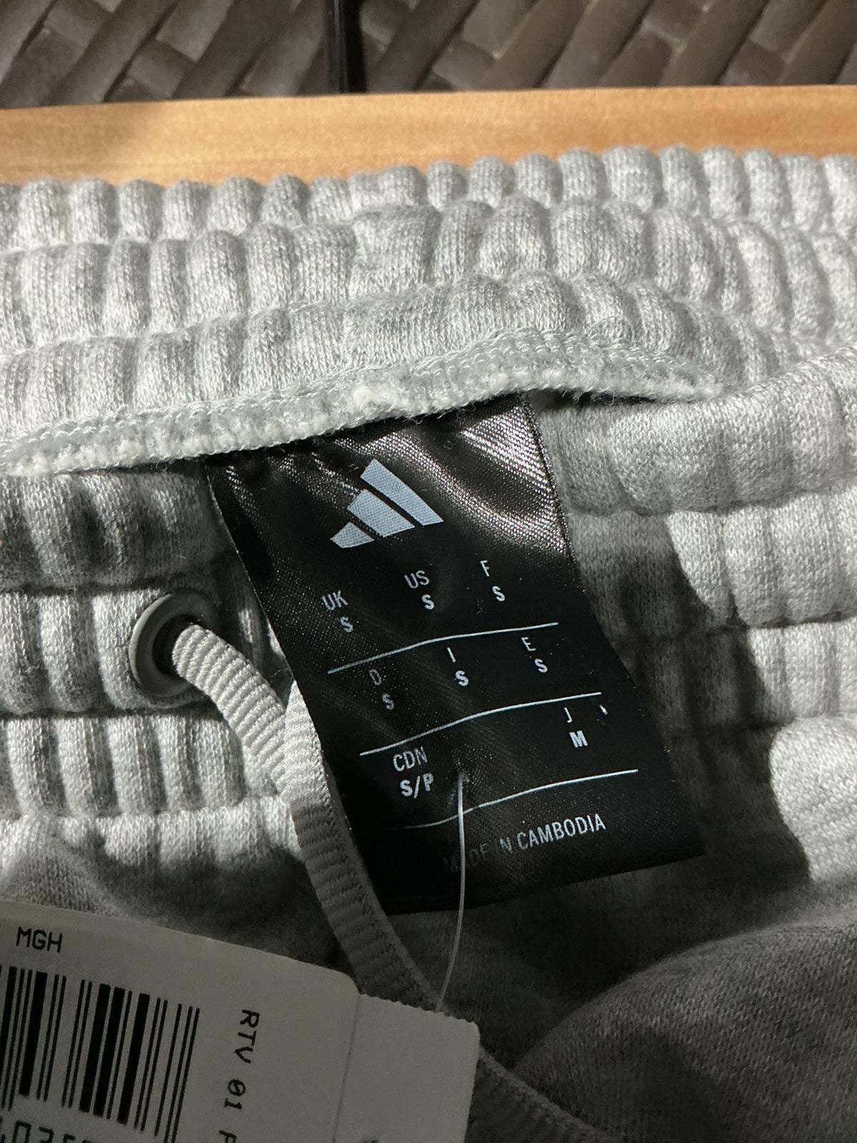 Adidas Grey Jogger Sweatpants Size Regular S