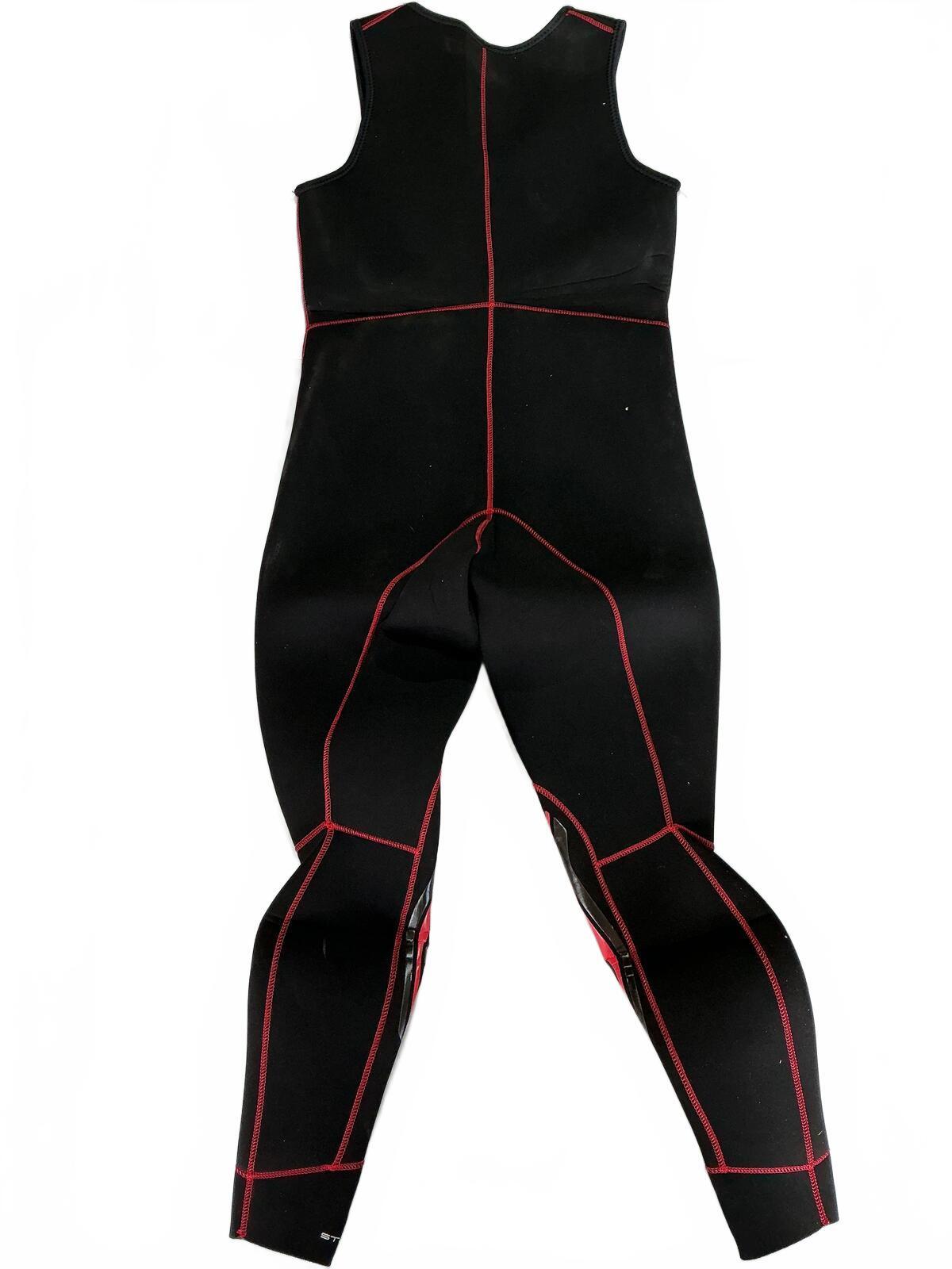 SEAC Privilege 5.0mm Wetsuit Set Hooded Jacket Size S Black Red Dive