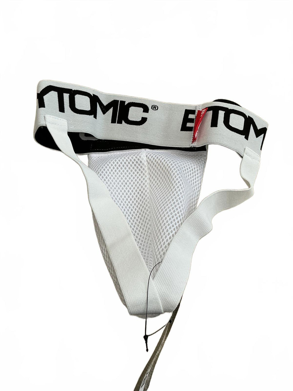 Bytomic White Mesh Groin Guard Jockstrap Size S