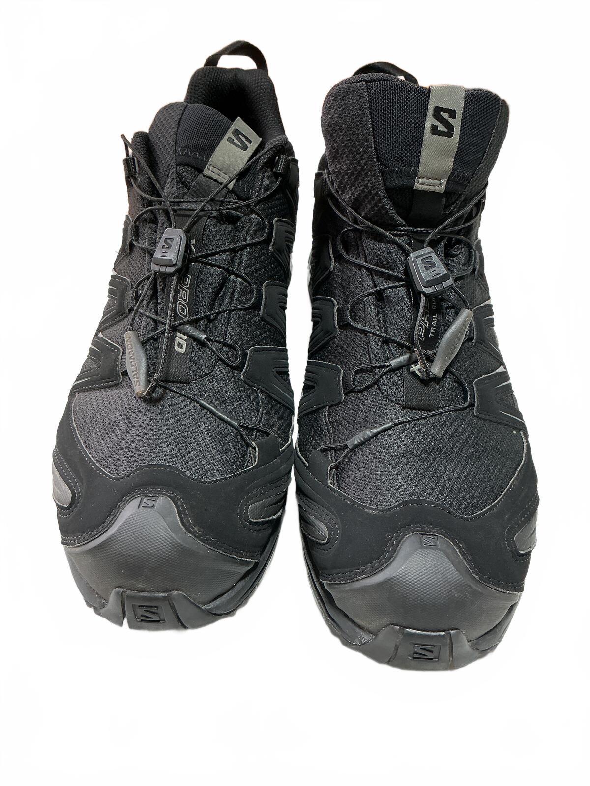 Salomon Xa Pro 3D Gore tex Men's Black Trail Running Shoes Size 11