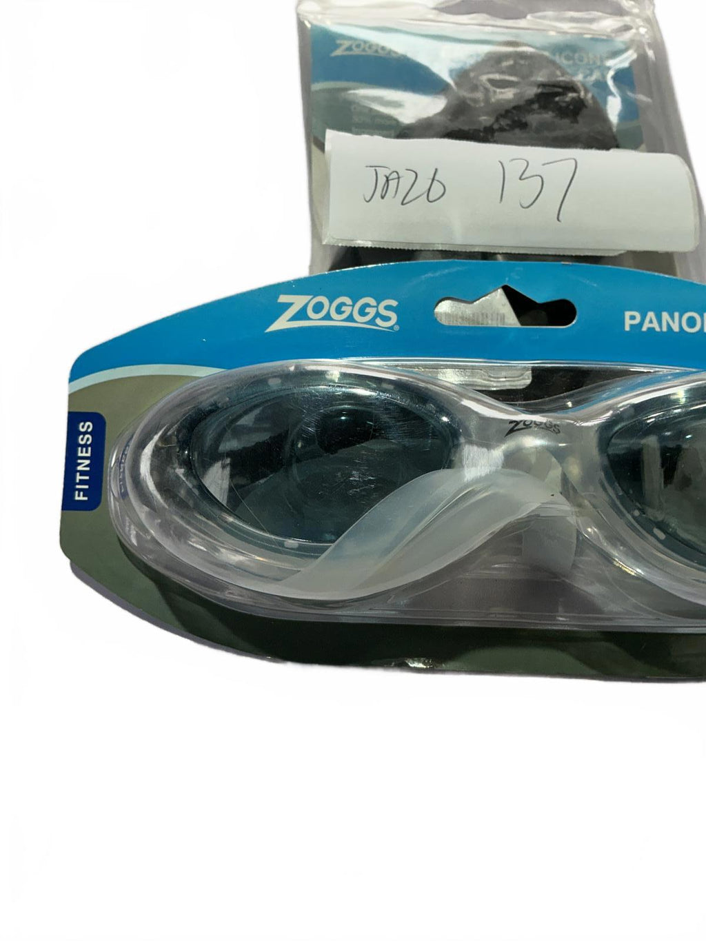 Zoggs Panorama Fitness Swimming Goggles with Easy-Fit Silicone Swim Cap