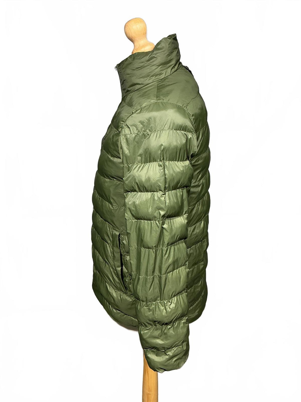 Ralph Lauren Men's Olive Green Puffer Jacket