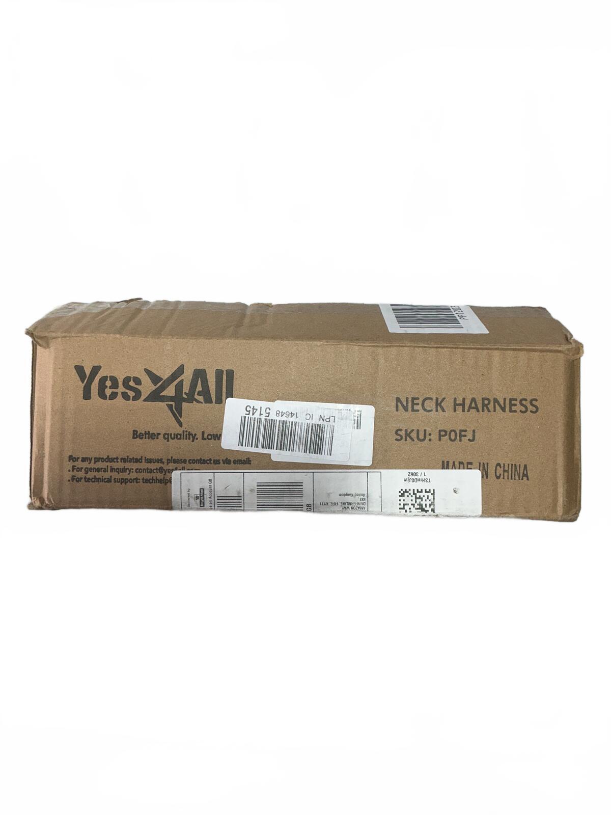 Yes4All Neck Harness with Chain for Weight Training and Exercise