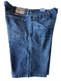 Wrangler Classic Blue Denim Shorts Waist 34in. Comfortable Fit