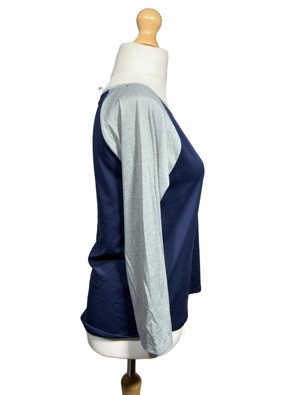 Under Armour Women's Long Sleeve Activewear Top Navy and Grey