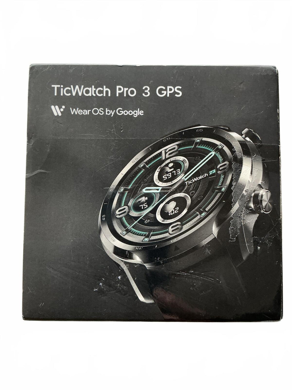 TicWatch Pro 3 GPS Smartwatch with Charger and Manuals - Size Standard