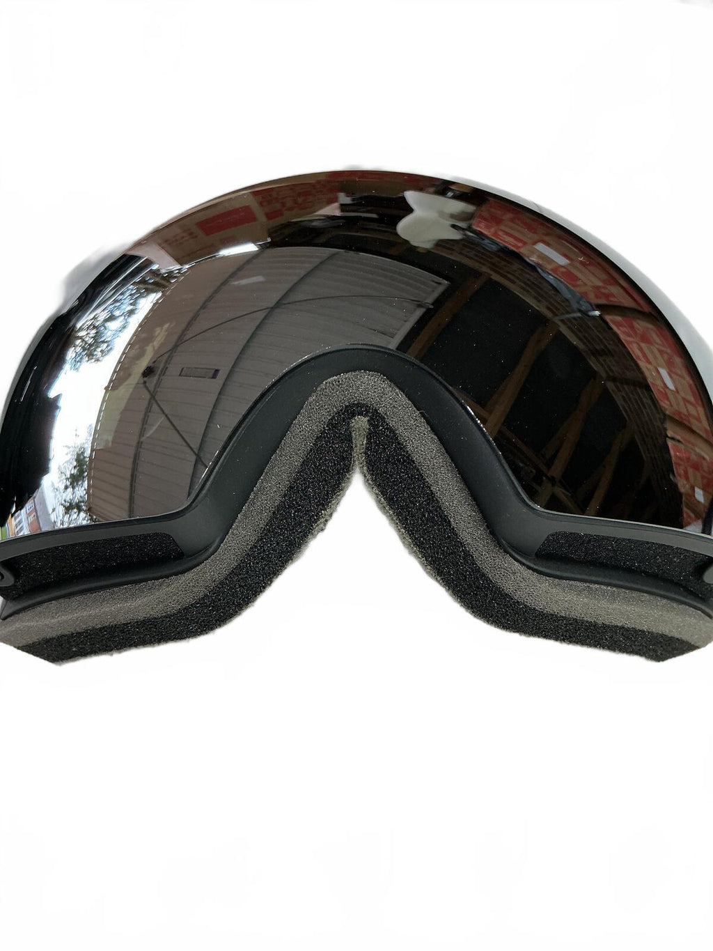 Outdoor Master Adult Ski Goggles Mirror Lens with Case & Bag