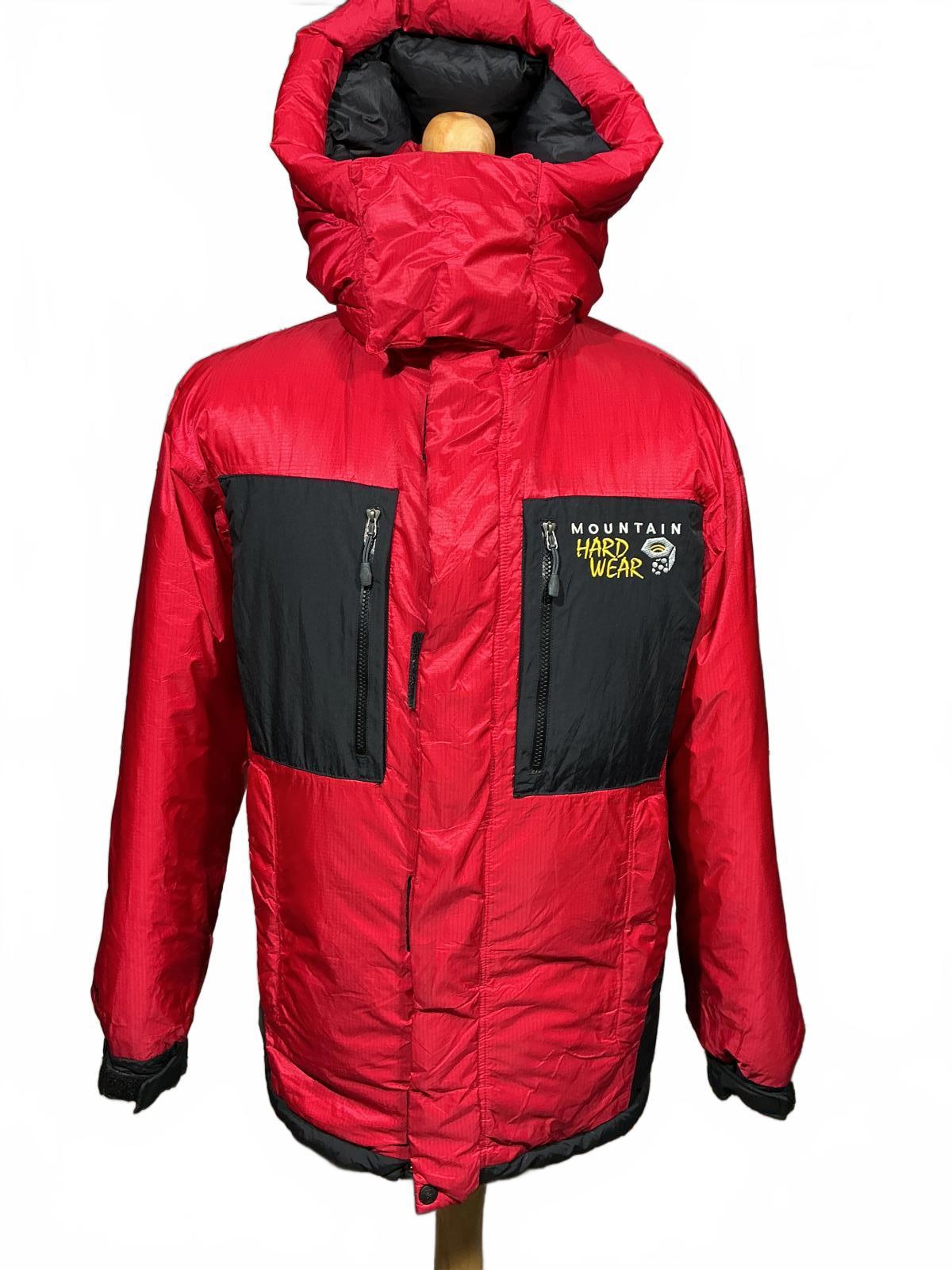 Mountain Hardwear Insulated Men's Red and Black Hooded Jacket